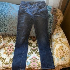 Straight leg jeans